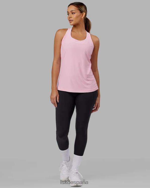 LSKD mujer camiseta sin mangas sprint - rosa pétalo 8T6NZ153 vestir