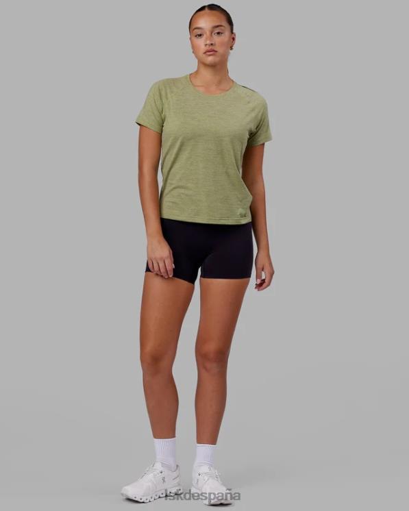 LSKD mujer realizar camiseta vaporflx - marga de piedra de musgo 8T6NZ220 vestir