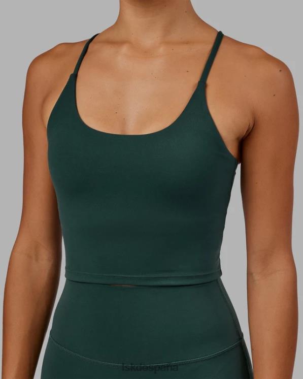 LSKD mujer tanque activo elixir - verde vital 8T6NZ118 vestir