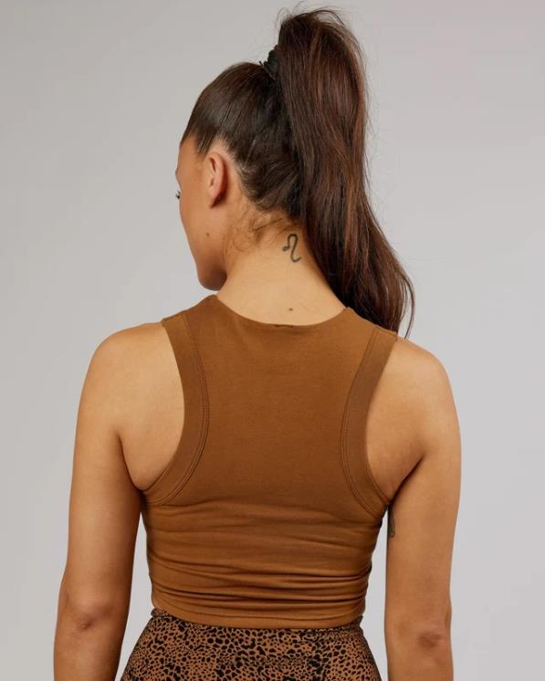 LSKD mujer tanque de cápsulas - camello 8T6NZ190 vestir