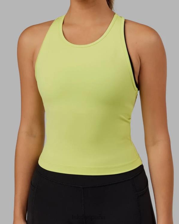 LSKD mujer tanque de rendimiento de flujo - cítricos pálidos 8T6NZ158 vestir