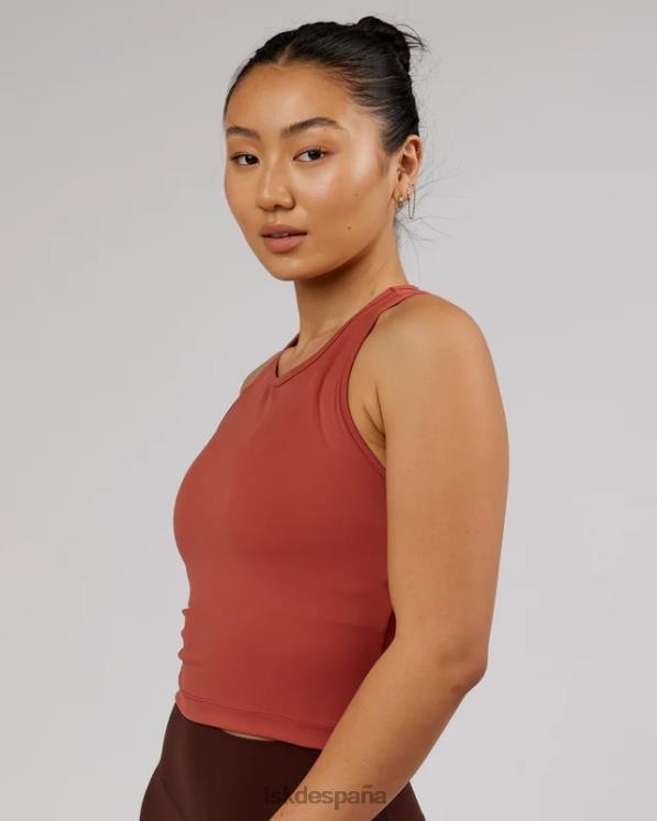 LSKD mujer tanque de rendimiento de flujo - marsala 8T6NZ204 vestir