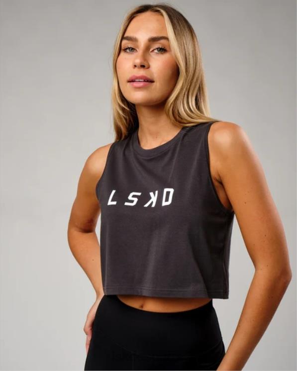 LSKD mujer tanque ágil flxcotton - fantasma 8T6NZ164 vestir