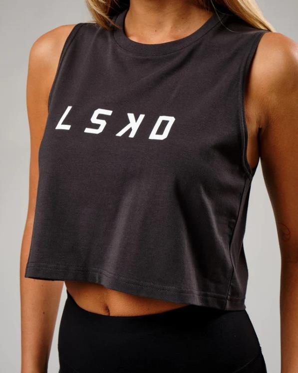 LSKD mujer tanque ágil flxcotton - fantasma 8T6NZ164 vestir