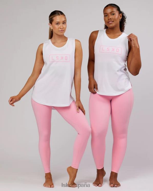 LSKD mujer tanque luna - glaseado blanco-rosa 8T6NZ193 vestir