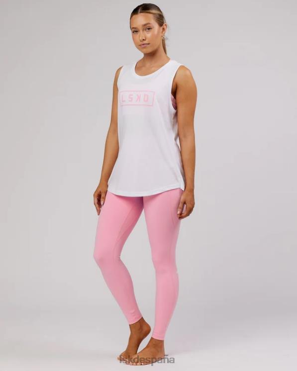 LSKD mujer tanque luna - glaseado blanco-rosa 8T6NZ193 vestir