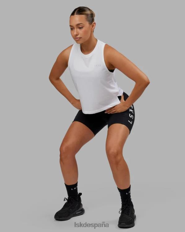 LSKD mujer tanque pimaflx de lujo - blanco 8T6NZ177 vestir