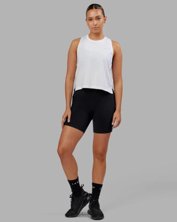 LSKD mujer tanque pimaflx de lujo - blanco 8T6NZ177 vestir