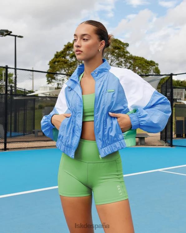 LSKD mujer Chaqueta deportiva nostalgia - azul celeste 8T6NZ479 vestir