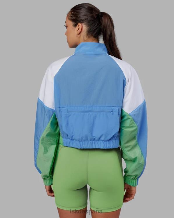 LSKD mujer Chaqueta deportiva nostalgia - azul celeste 8T6NZ479 vestir