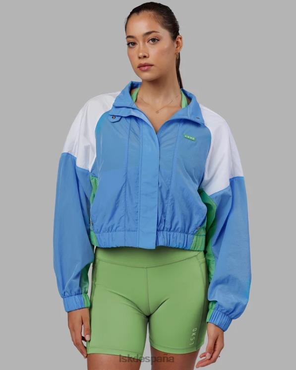 LSKD mujer Chaqueta deportiva nostalgia - azul celeste 8T6NZ479 vestir