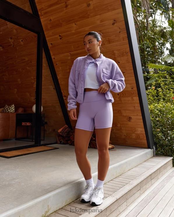 LSKD mujer Chaqueta polar alpina - lila pálido 8T6NZ466 vestir