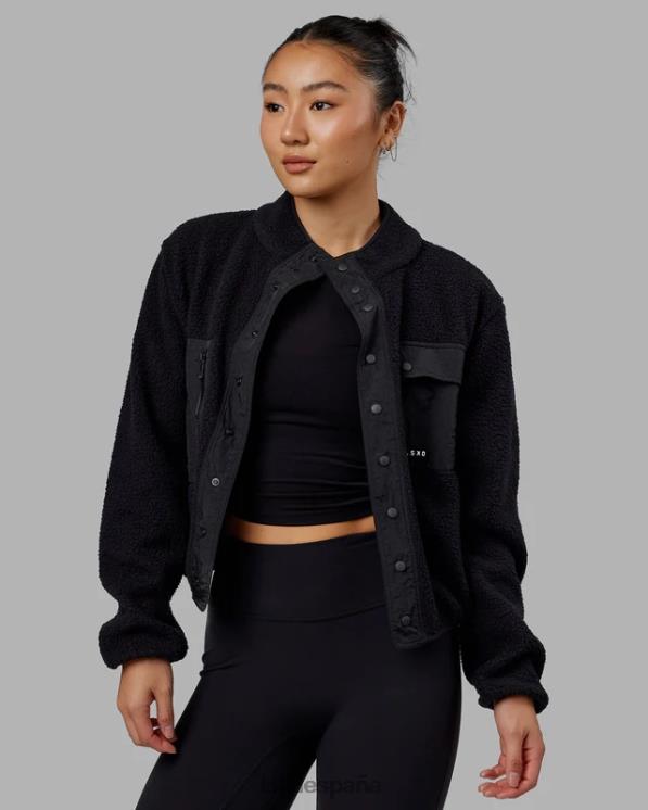 LSKD mujer Chaqueta polar alpina - negro 8T6NZ463 vestir