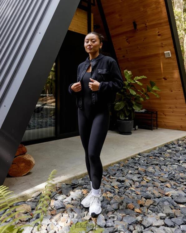 LSKD mujer Chaqueta polar alpina - negro 8T6NZ463 vestir