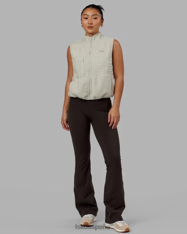 LSKD mujer chaleco acolchado con pico - hueso 8T6NZ476 vestir