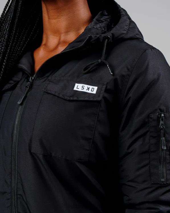 LSKD mujer chaqueta auxiliar - negro 8T6NZ461 vestir