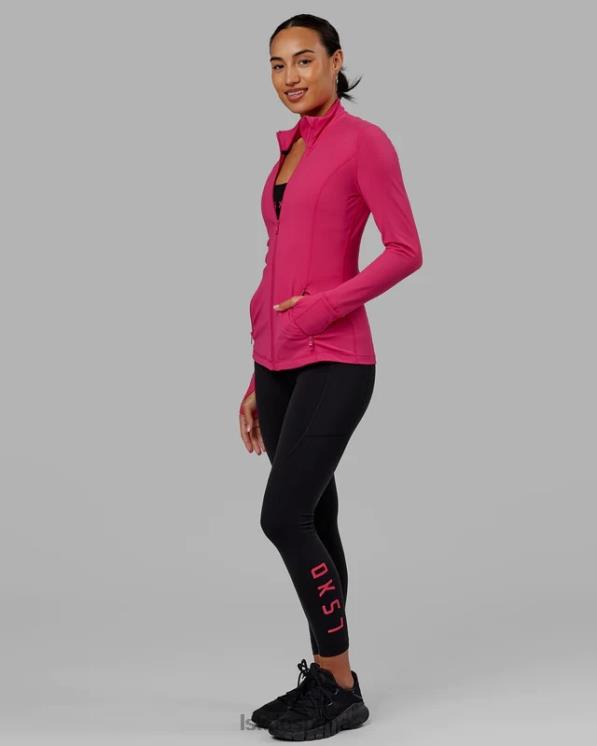 LSKD mujer chaqueta con cremallera y zancada - boysenberry 8T6NZ478 vestir