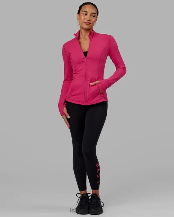LSKD mujer chaqueta con cremallera y zancada - boysenberry 8T6NZ478 vestir
