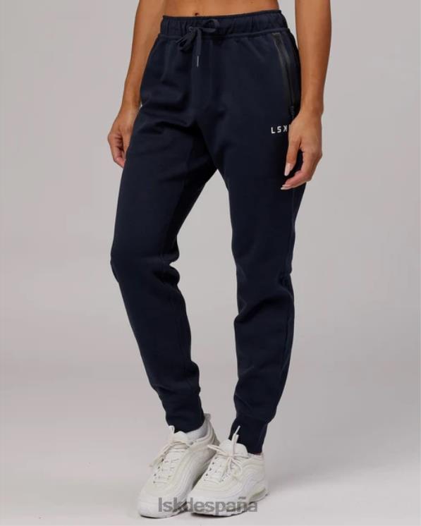 LSKD mujer Jogger deportivo de forro polar forjado - azul marino oscuro 8T6NZ760 vestir