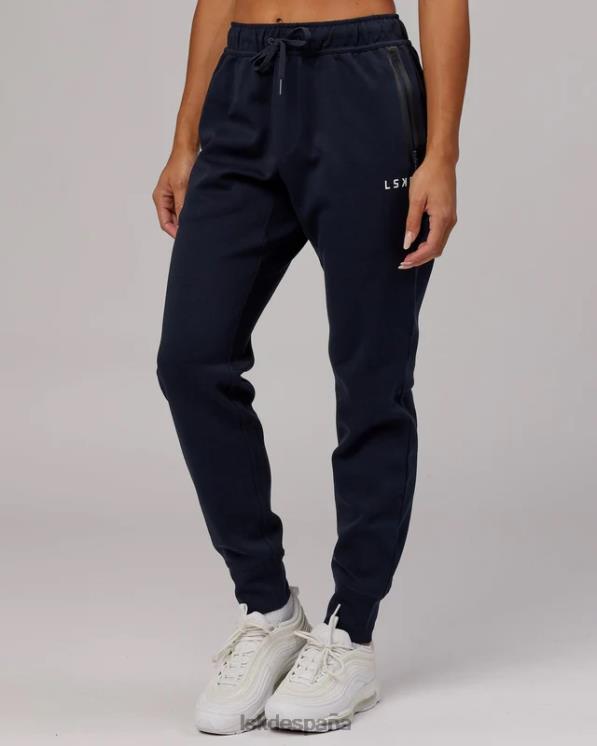 LSKD mujer Jogger deportivo de forro polar forjado - azul marino oscuro 8T6NZ760 vestir