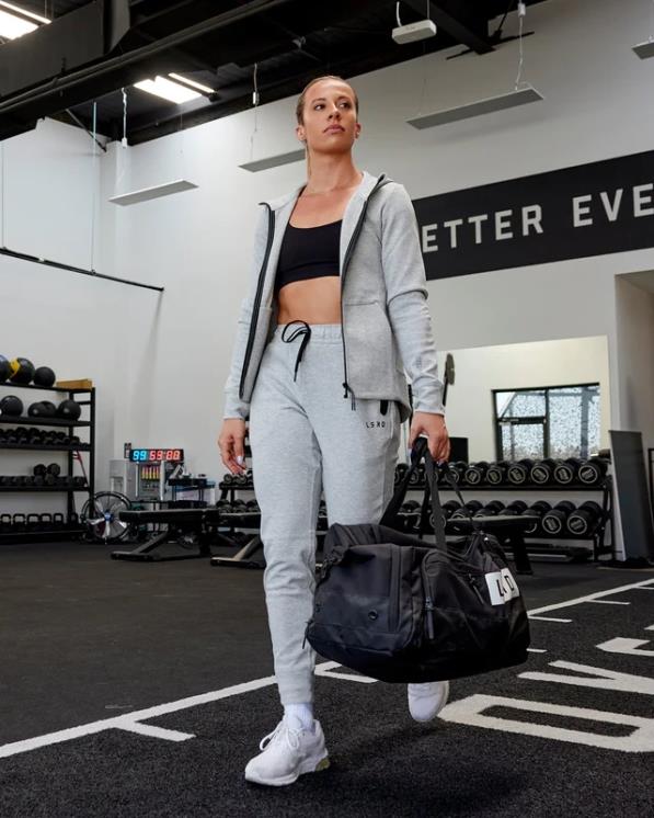 LSKD mujer Jogger deportivo de forro polar forjado - lt grey marl 8T6NZ761 vestir