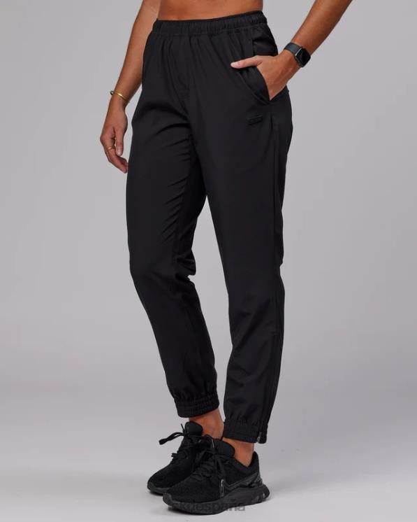 LSKD mujer Pantalón de rendimiento Warm Up con puños y cremallera - Negro 8T6NZ759 vestir