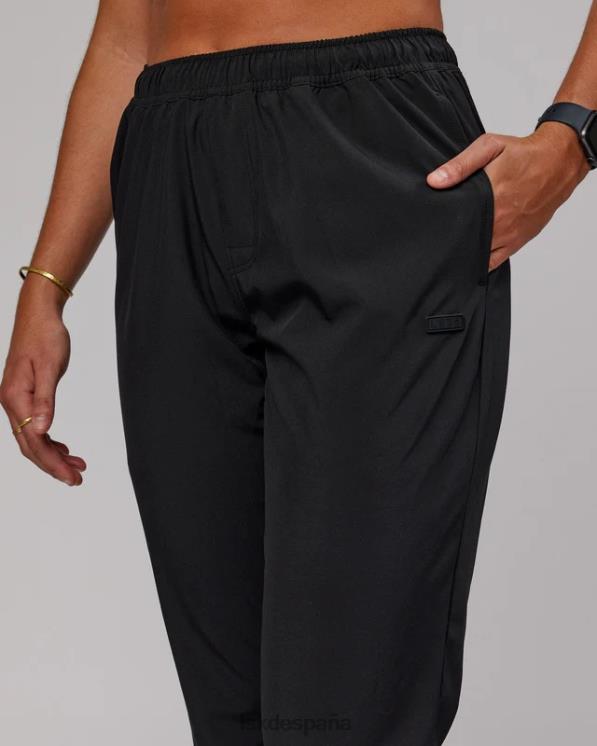 LSKD mujer Pantalón de rendimiento Warm Up con puños y cremallera - Negro 8T6NZ759 vestir