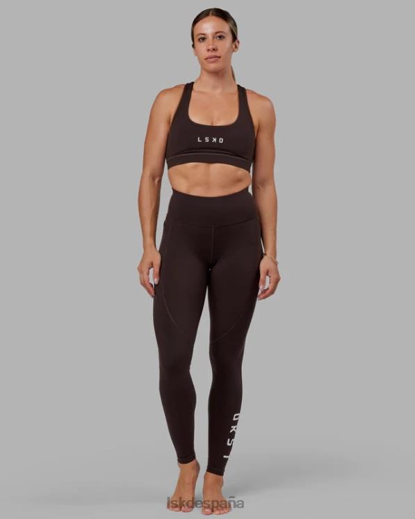 LSKD mujer mallas rep x-long - nogal oscuro 8T6NZ729 vestir