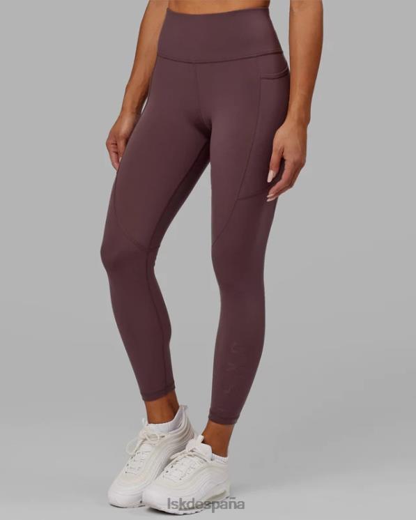 LSKD mujer rep 7/8 de longitud apretado - ciruela 8T6NZ671 vestir