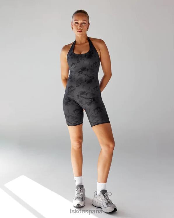 LSKD mujer Body Challenger - teñido anudado negro 8T6NZ510 vestir