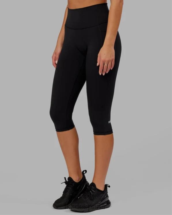 LSKD mujer Fusion legging 3/4 de longitud - negro 8T6NZ547 vestir