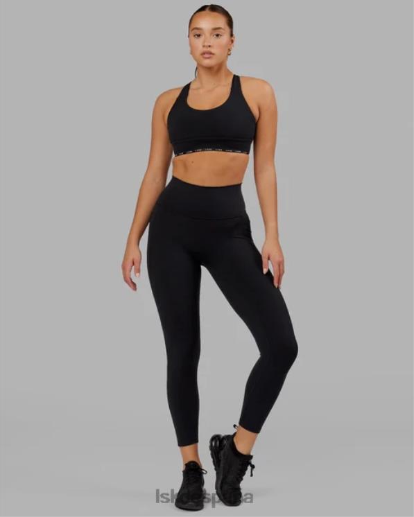 LSKD mujer Fusion legging de 7/8 de largo - negro 8T6NZ544 vestir