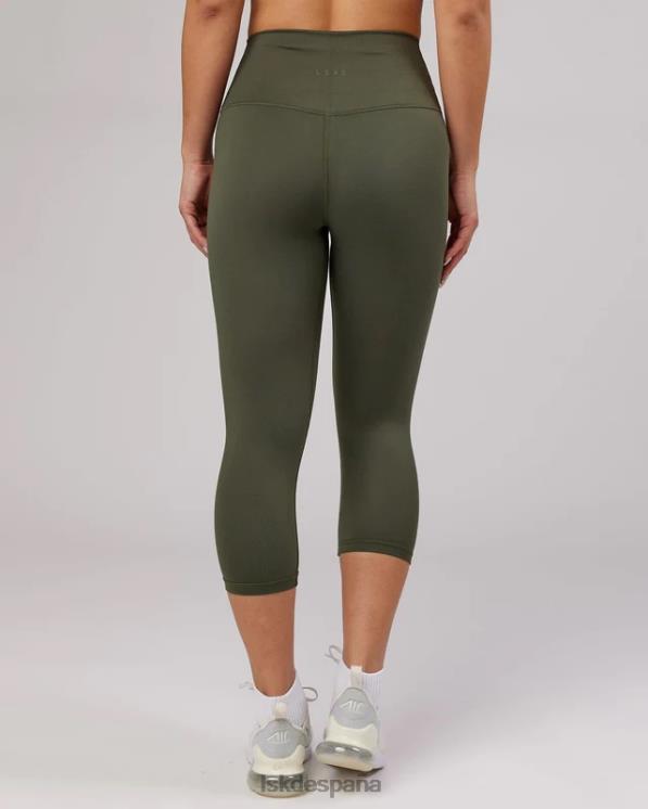 LSKD mujer Legging base 3/4 de largo - noche del bosque 8T6NZ700 vestir