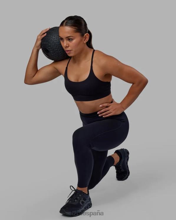 LSKD mujer Legging elixir de longitud 7/8 - negro sin logo 8T6NZ542 vestir