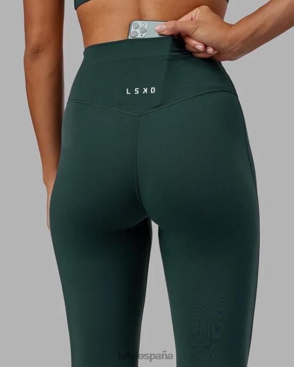 LSKD mujer Legging elixir de longitud 7/8 - verde vital 8T6NZ563 vestir