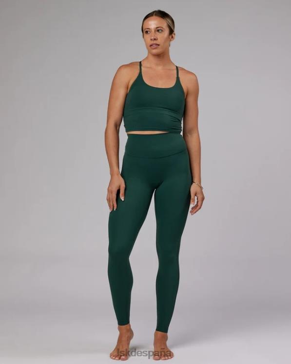 LSKD mujer Legging elixir x-long - verde vital 8T6NZ583 vestir