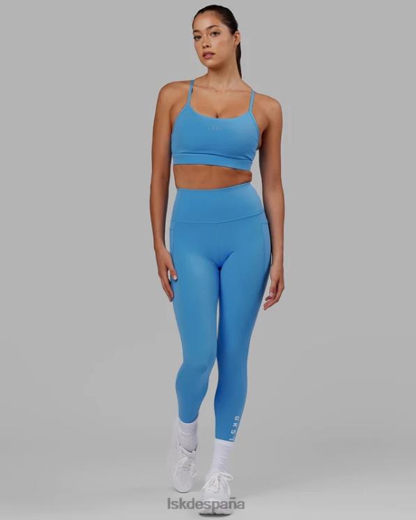 LSKD mujer Legging flux de 7/8 de longitud - azul celeste 8T6NZ586 vestir