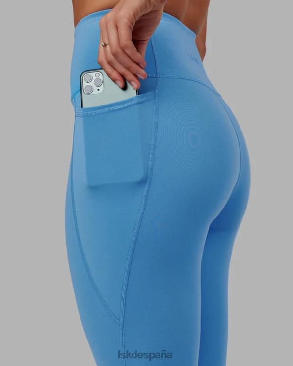 LSKD mujer Legging flux de 7/8 de longitud - azul celeste 8T6NZ586 vestir