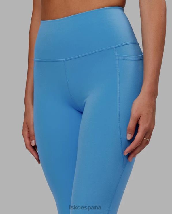 LSKD mujer Legging flux de 7/8 de longitud - azul celeste 8T6NZ586 vestir