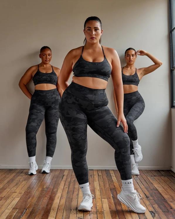 LSKD mujer Legging largo completo Elixir - camuflaje negro 8T6NZ550 vestir