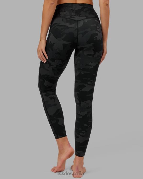 LSKD mujer Legging largo completo Elixir - camuflaje negro 8T6NZ550 vestir
