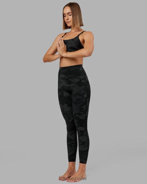 LSKD mujer Legging largo completo Elixir - camuflaje negro 8T6NZ550 vestir