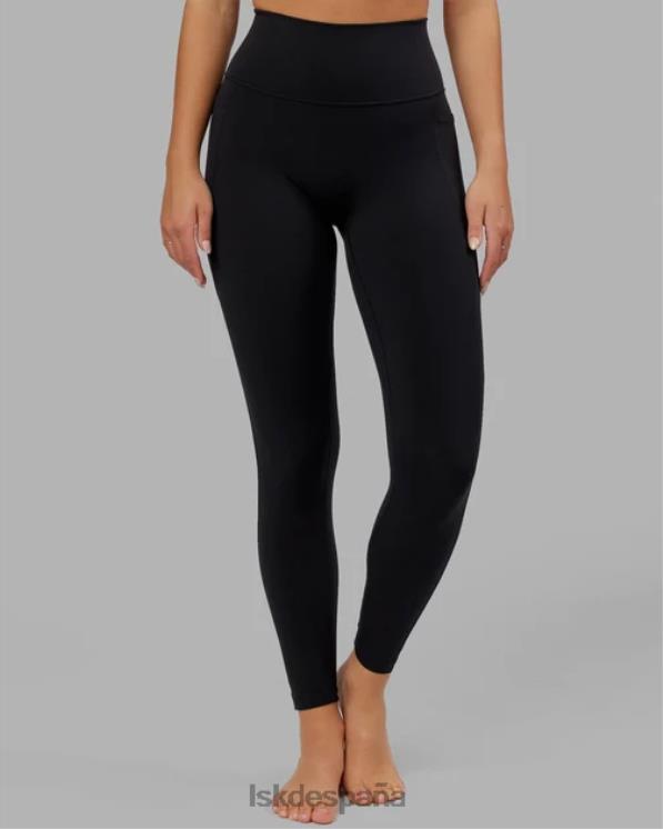 LSKD mujer Legging largo completo Fusion - Negro 8T6NZ530 vestir