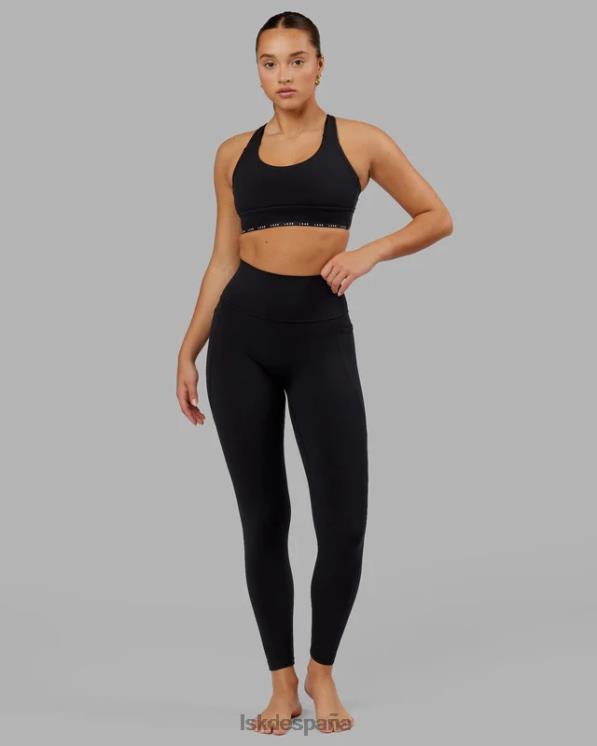 LSKD mujer Legging largo completo Fusion - Negro 8T6NZ530 vestir
