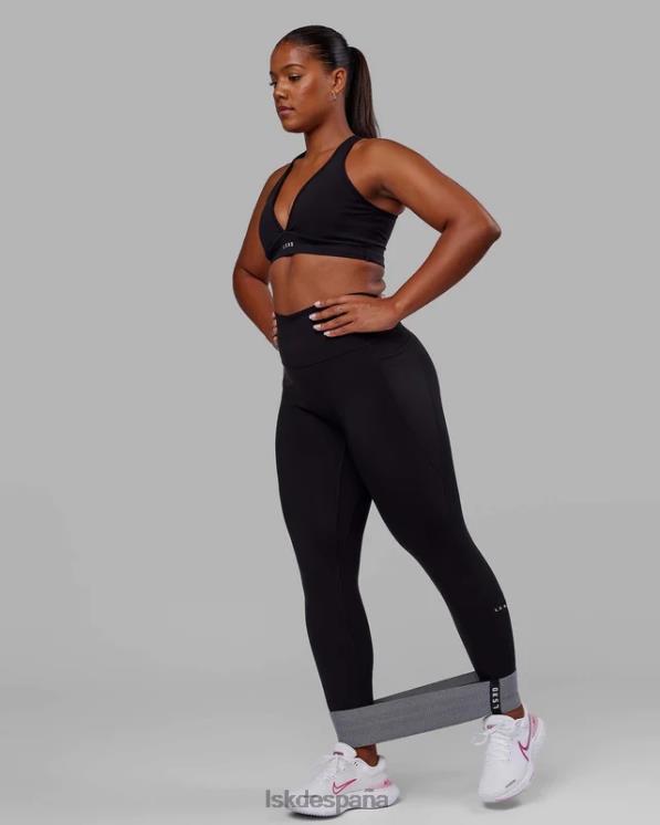 LSKD mujer Legging largo completo Fusion - Negro 8T6NZ530 vestir