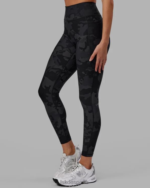 LSKD mujer Legging largo completo Fusion - camuflaje negro 8T6NZ560 vestir
