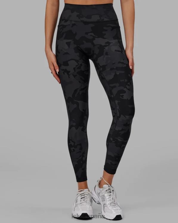 LSKD mujer Legging largo completo Fusion - camuflaje negro 8T6NZ560 vestir