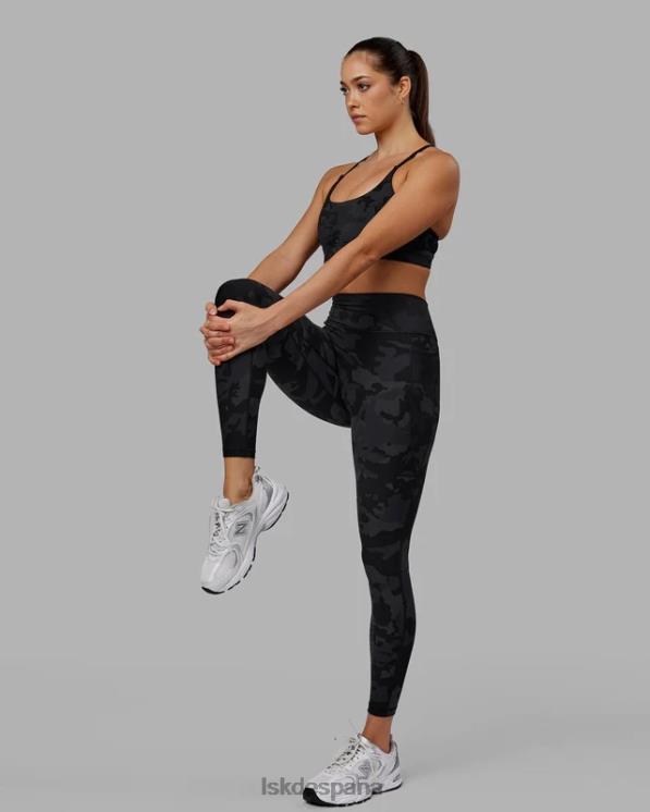 LSKD mujer Legging largo completo Fusion - camuflaje negro 8T6NZ560 vestir
