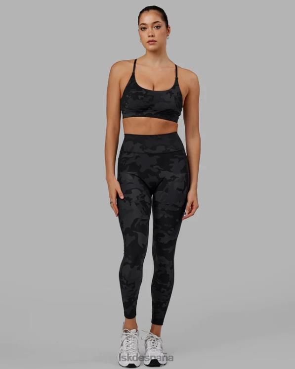 LSKD mujer Legging largo completo Fusion - camuflaje negro 8T6NZ560 vestir