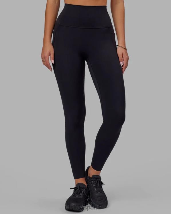 LSKD mujer Legging largo completo con bolsillos elixir - negro 8T6NZ562 vestir